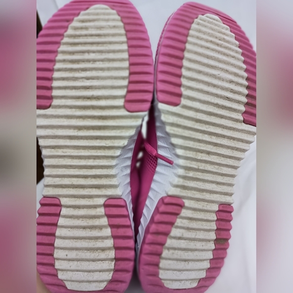 U.S. Polo Assn. Barbiecore Pink Sneakers Lightweight Knit Design (#5) - Picture 8 of 9